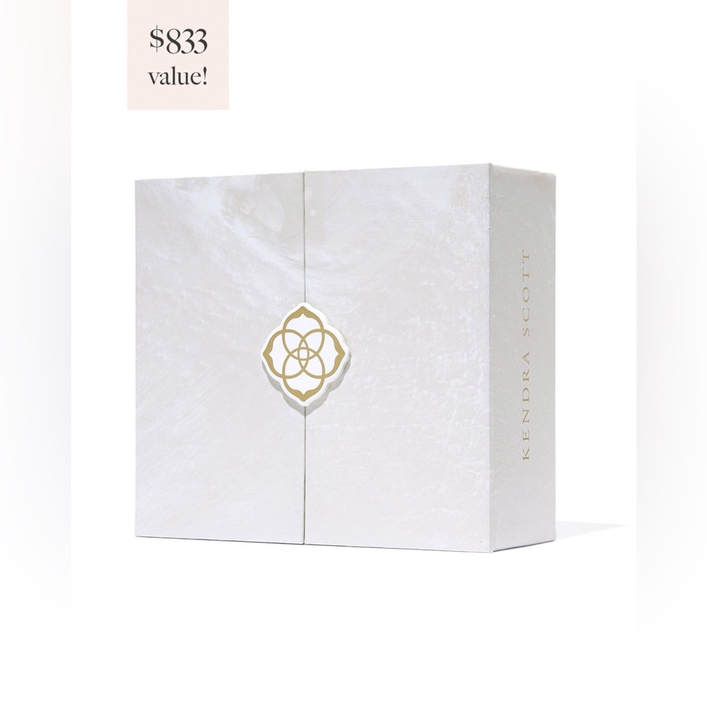 Kendra Scott Gold 2025 12 Days of Joy Gold Bestsellers Box Sealed